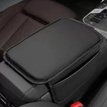 Leather Car Armrest Box Pad Center Console Arm Rest Protector Storage Pocket With pocket storage