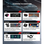 XTRONS DVR HD Camera With ADAS Function Car DVR Video Recorder Dash Cam Wide-Angle Lens Loop Recording