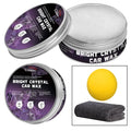 Car Wax Crystal Plating Set Auto Nano Ceramic Coating Scratch Removal Agent Car Wax Polishing Paste Maintenance Care Cream