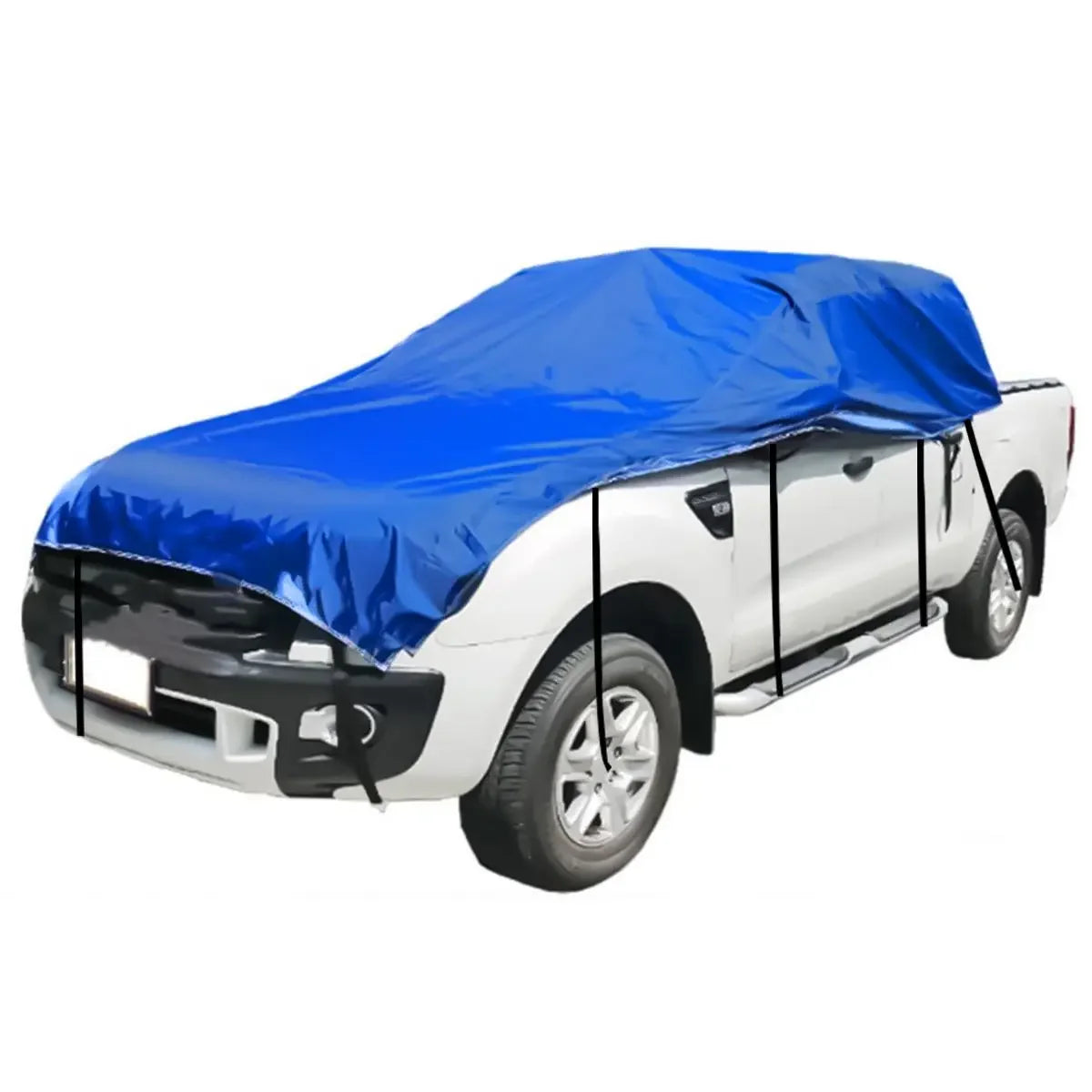 Waterproof Car Half Cover | All-Weather Protection for Sedan SUV Hatchback Pickup Tru lifestyle view