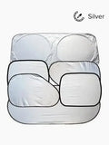 6 Pieces/Set Car Sunshade Windshield Covers | Anti Snow Ice UV Protection Reflective alternate view