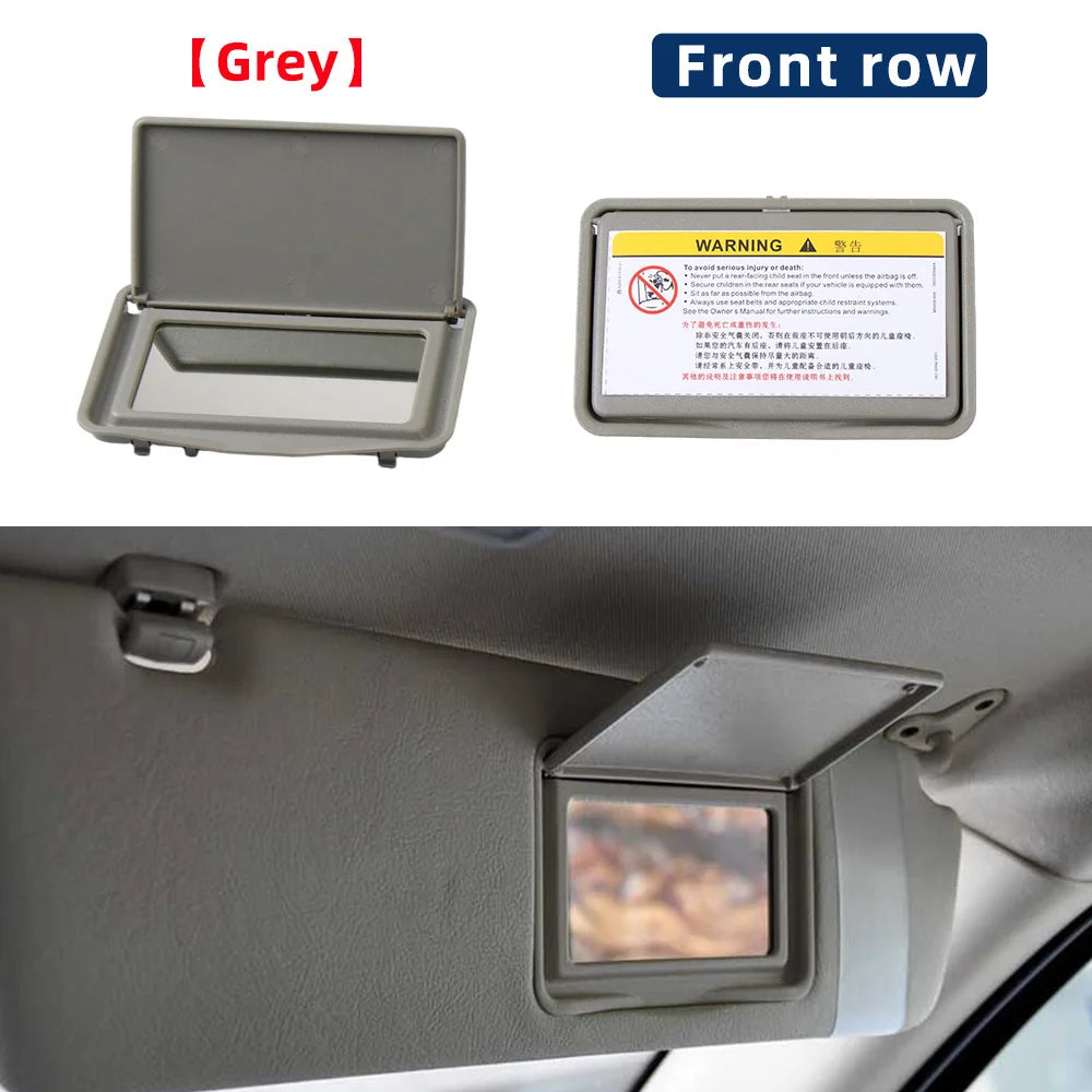 For Mercedes Benz C Class W202 1993-2000 E Class W210 1995-2002 Car Interior Sun Shade Visor Makeup Cosmetic Mirror Cover