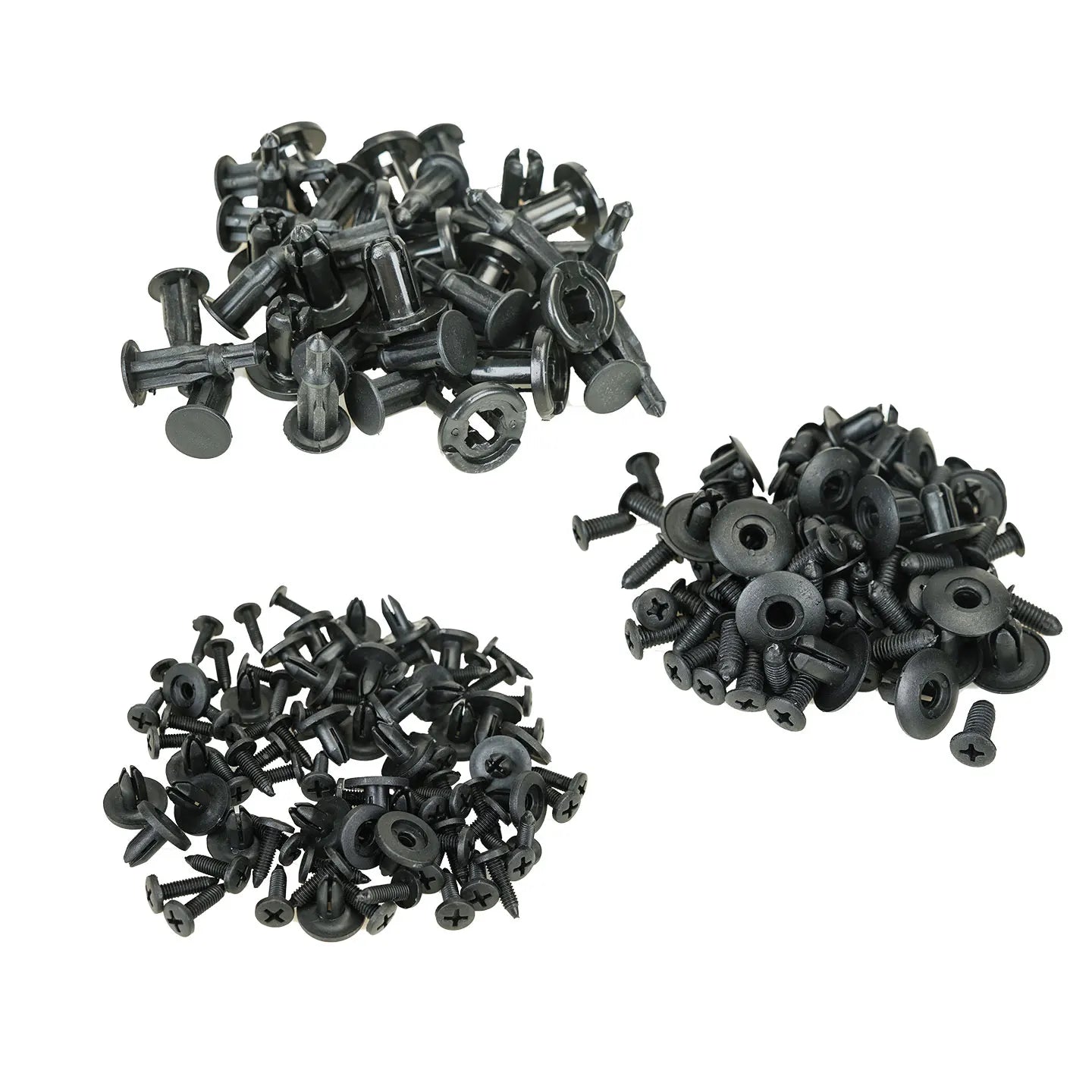 YUEYANG 200pcs 6mm 8mm 10mm Hole Car Decorative Panel Clip Hybrid Body Bumper Mudguard Door Panel Decorative Rivet