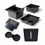 Upper Lower Slidable Console Storage Box Armrest Tray Insert For Tesla Model Y L 2026 Lo detail view