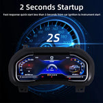 12.3-Inch Digital Instrument Cluster for Chevy GMC | Wireless CarPlay Speedometer Upg lifestyle view