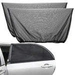 Car Side Window Sunshade Mesh Curtains 2 Pcs alternate view