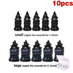 21-10PCS Vacuum Car Tyre Repair Rubber Nail Set Universal Tire Screw Tubeless Repair alternate view