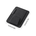 Sun Visor Organizer Business Card Storage Sunglasses Holder
