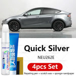 Car Paint Repair Pen For Tesla Model X Y S 3 | 4PCS Scratch Repair Kit additional angle