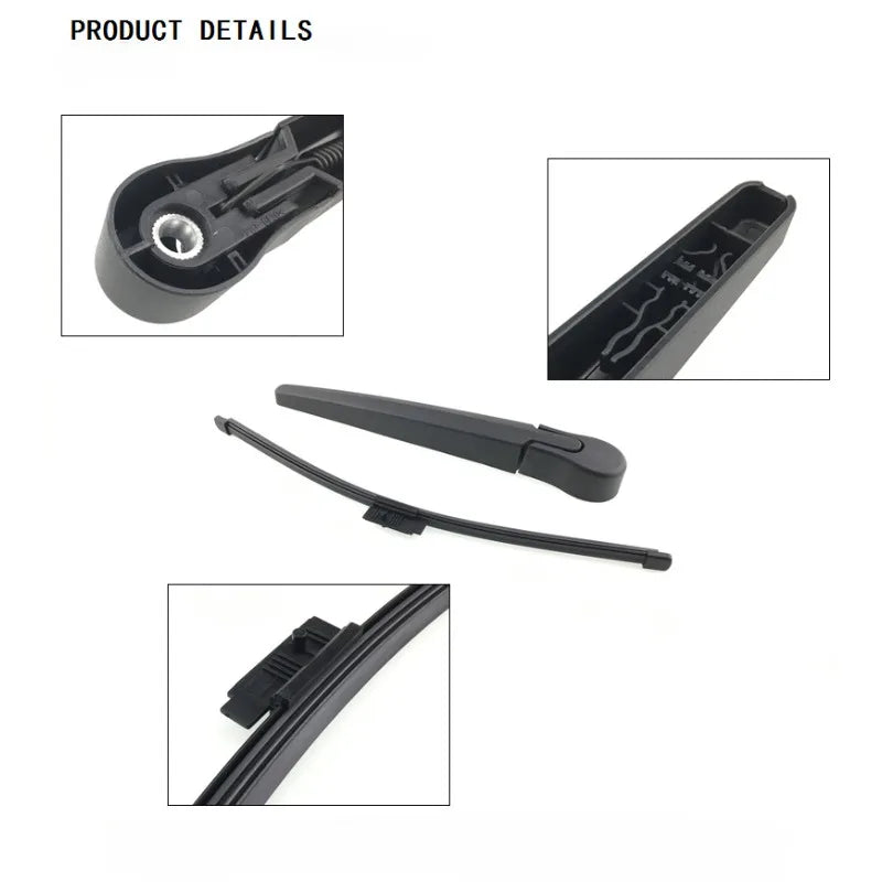 14"/350mm Car Rear Rocker Arm and Wiper Blade for BMW 3 Series E91 Rear Windscreen Rocker Window Brush Accessories 2005-2012