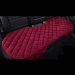 Car Seat Cushion Cover Universal Winter Warm Rear Seat Protector Three Piece alternate view