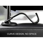 Universal Car Seat Headrest Hook Hooks Storage Hanger Car Back Seat Organizer Holder A close-up view