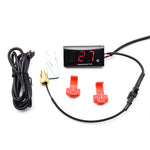 Motorcycle Water Temperature Gauge | Koso Style 12V Digital Thermometer for XMAX250 additional angle
