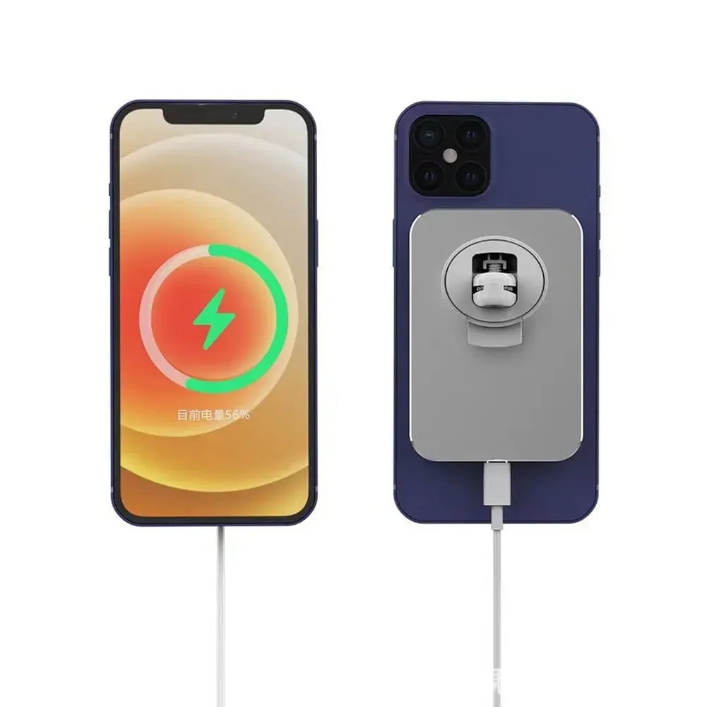 15W Qi Car Charger | Magnetic Wireless Car Mount for iPhone 12/13 Pro close-up view