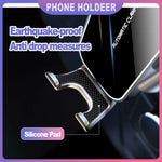 Car Phone Holder Air Vent Clip Mount For 5-7 Inch Mobile Devices