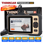 Thinkcar Thinkscan 662 Diagnostic Tools ECM/TCM/SRS/ABS Systems Car OBD2 Scanner 12 Resets Lifetime
