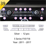 Car Interior Front Reading Lampshade, Lamp Decoration Frame For BMW 5 Series F10 F11 F18 detail view