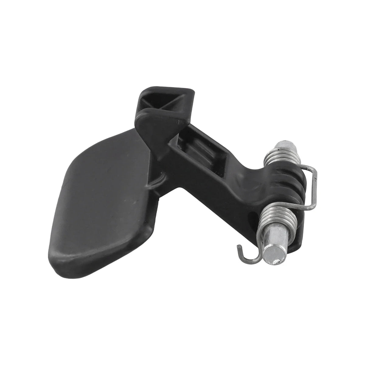 Black Armrest Box Latch Auto Armrest Box Accessory Zinc Alloy Central Console Handle Black Finish Direct Installation