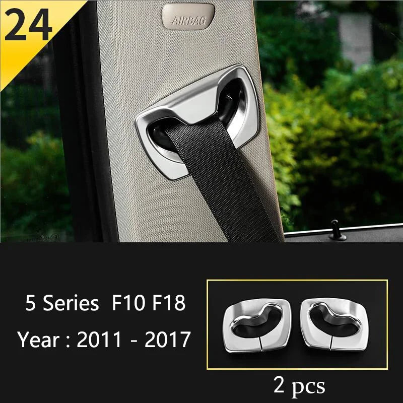 Car Interior Front Reading Lampshade, Lamp Decoration Frame For BMW 5 Series F10 F11 lifestyle view
