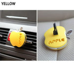 Cute Apple Shape Car Perfume Air Freshener Car Air Conditioning Outlet Clip Supplements Marine Lavender Peach Classic Flavor