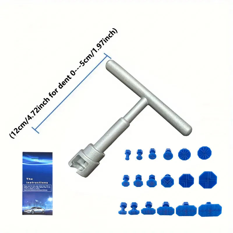 Car Dent Repair Puller Kit With 18pcs Hot Melt Glue Tabs alternate view