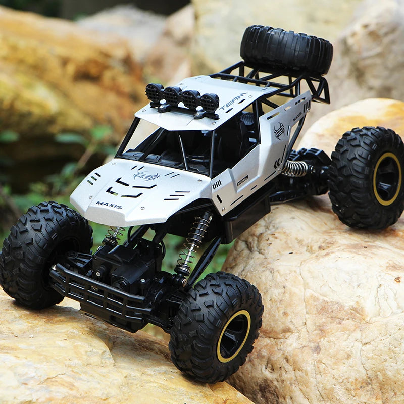 1:12 / 1:16 4WD RC Car With Led Lights 2.4G Radio Remote Control Cars Buggy Off-Road C close-up view