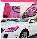 Car Headlight Taillight Protective Film Tint Vinyl Film Auto Lamp Film Sticker Sheet Col detail view