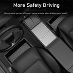 Tesla New Model Y Juniper 2025+ Seat Storage Box – Center Console Organizer Bins (F additional angle