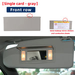 Single Card Makeup Cosmetic Mirror Cover 31377714-1 Interior Accessories Car Front Sun Shade Visor For Volvo V40 2013-2018 S60