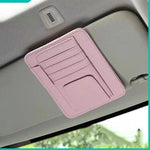 Sun Visor Organizer Business Card Storage Sunglasses Holder
