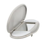 Car Sun Visor Mirror Makeup Mirror Cover with Light For BMW MINI Copper R55 R56 R60 2007-2014 51167361833