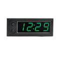 3 in 1 Car Temperature Clock High Precision Electronic Clock Voltmeter Luminous Digital Temperature Gauge Automobile Accessories