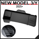 Dashboard Storage Tray For 2025 2026 Tesla Model Y Juniper Model 3 Glasses Holder Tissue Box Center Console Organizer Accessory