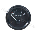 Car Gauge Set 52mm 12V | Water Temp Oil Temp Oil Press Fuel Volts Ammeter close-up view