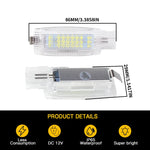 2/10PCS OEM# 1K094710971N For VW Golf 4 5 6 7 Passat B5 B6 B7 Car LED Bulb Interior Sun Visor Vanity Mirror Lamps for Volkswagen