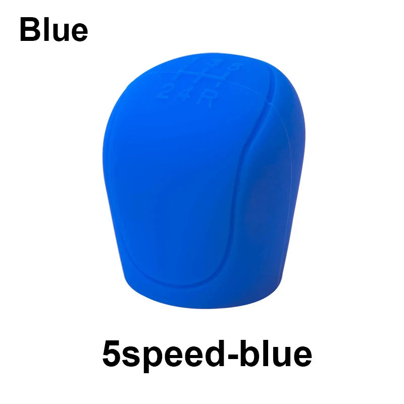 1PC Manual 5/6-speed Car Interior Accessories Car Silicone Gear Shift Knob Cover Sh additional angle