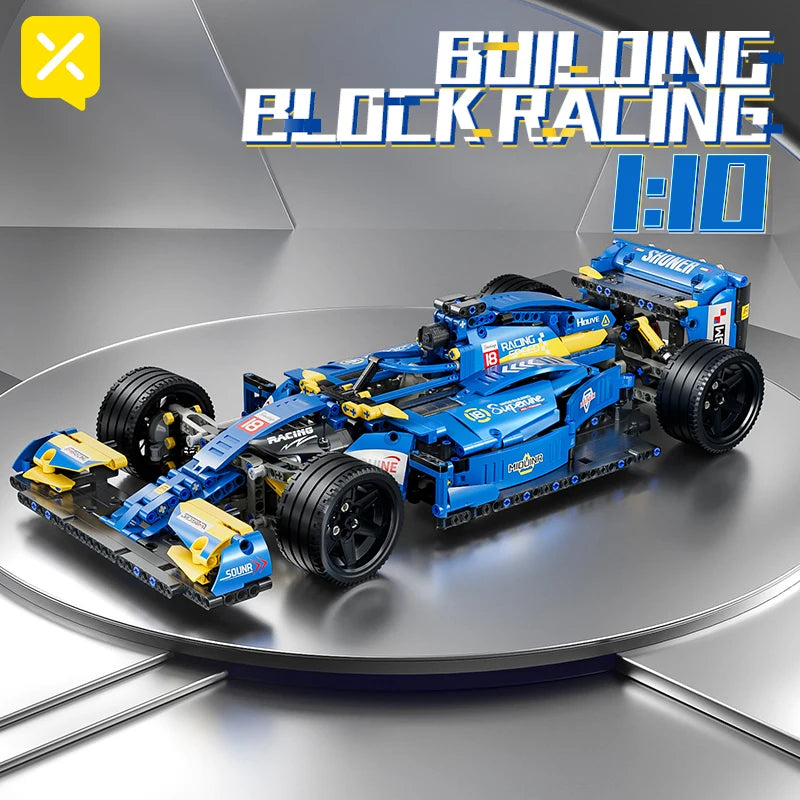 RC Race Cars Building Blocks Model Car Kit alternate view