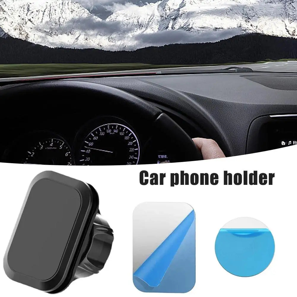 17mm Ball Head Magnetic Car Phone Holder Base Mount close-up view