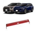 Car accessories FIT FOR Toyota RAV4 XA60 2026 2027 2028 ABS black red chrome Interior Modification Armrest Box Trim Strip
