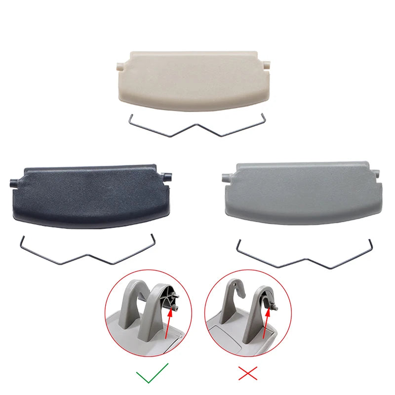 Black/Gray/Beige Car Armrest Lid Console Cover Latch Clip Catch for Audi A4 B6 B7 2002-2007 Auto Centre Console  Accessories