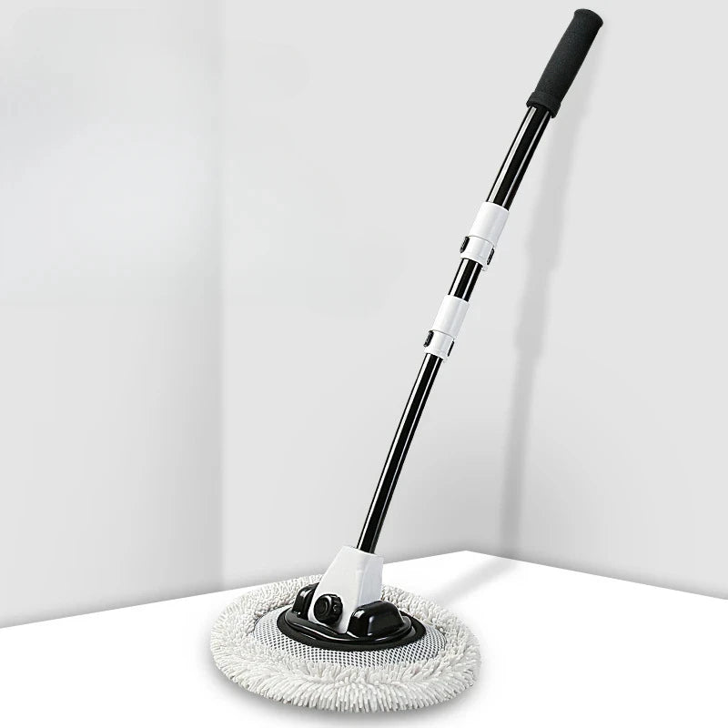 Car Wash Brush Car Cleaning Brush Telescoping Long Handle Mop Soft Hair Chenille Broom U detail view