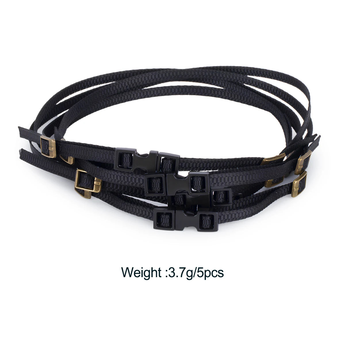 5 Pcs Scale Roof Rack Tie Down Straps for RC Crawler YK4102 alternate view