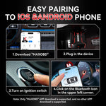 2026 KONNWEI MAXOBD Car OBDII Fault Diagnostic Tool Full System SAS SRS alternate view