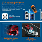 4K UHD Dash Cam | Dual Lens, GPS, WiFi, Night Vision & 4K Rear View Camera lifestyle view