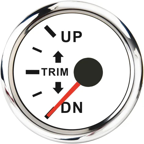 52mm Marine Trim Tilt Indicator Meter | 2 Inch Boat Trim Gauge for Inboard Outboard E alternate view