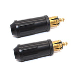 DIY Din Hella Male Plug Powerlet Plug European Type 12V Cigarette Lighter Adapter Connec detail view