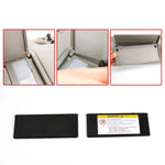 Sun Visor Shade Mirror Cover Replacement Interior Makeup Mirror Cover for Opel Insignia 2010 2011 2012 2013 2014