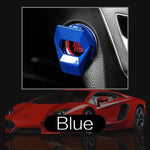 new Car Engine Start Stop Switch Button Cover Decorative Auto Accessories Push Button Sticky Cover Car Interior Car-Styling