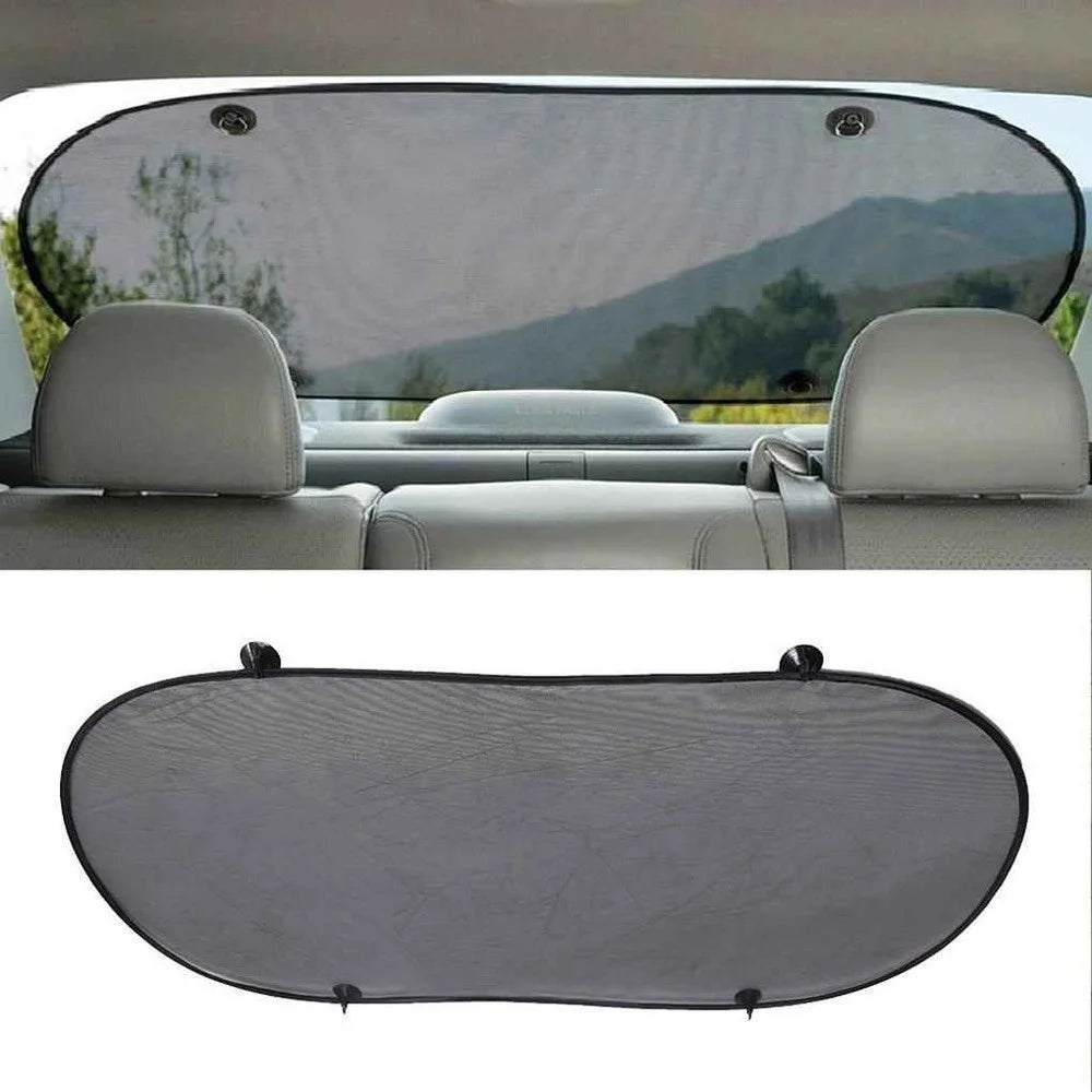 Car Back Window Sun Shade Mesh | UV Protection Heat Insulation Car Sunshade Screen lifestyle view