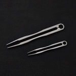 S/M Tweezer Titanium Alloy Clip Portable Nipper EDC Outdoor Tool lifestyle view